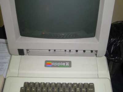 Un Apple II, il primo personal computer con grafica
